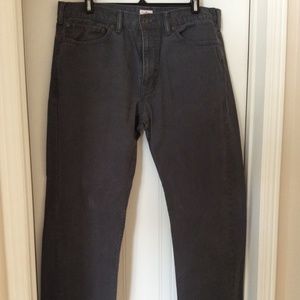 Men’s Gray Dockers Jeans | Straight Fit | Size 34